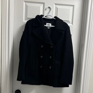 Old Navy Classic Black Peacoat